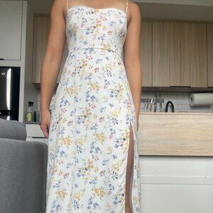 Abercrombie & Fitch Floral Midi Dress (XSP)